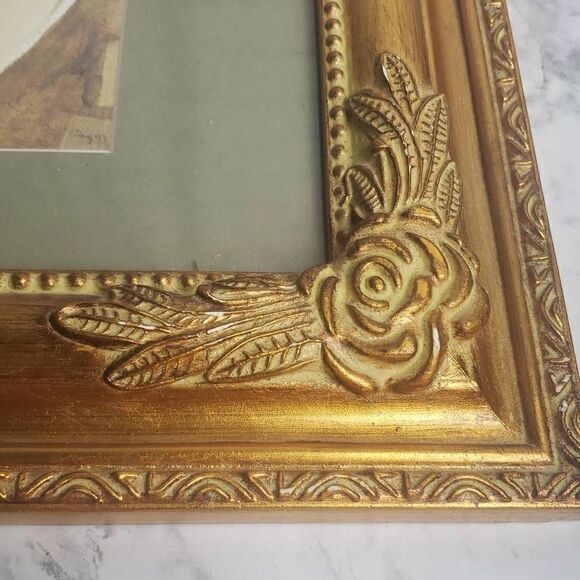 The Ballet Rehearsal Onstage Golden Frame Print by Edgar Degas - Picture 14 of 16